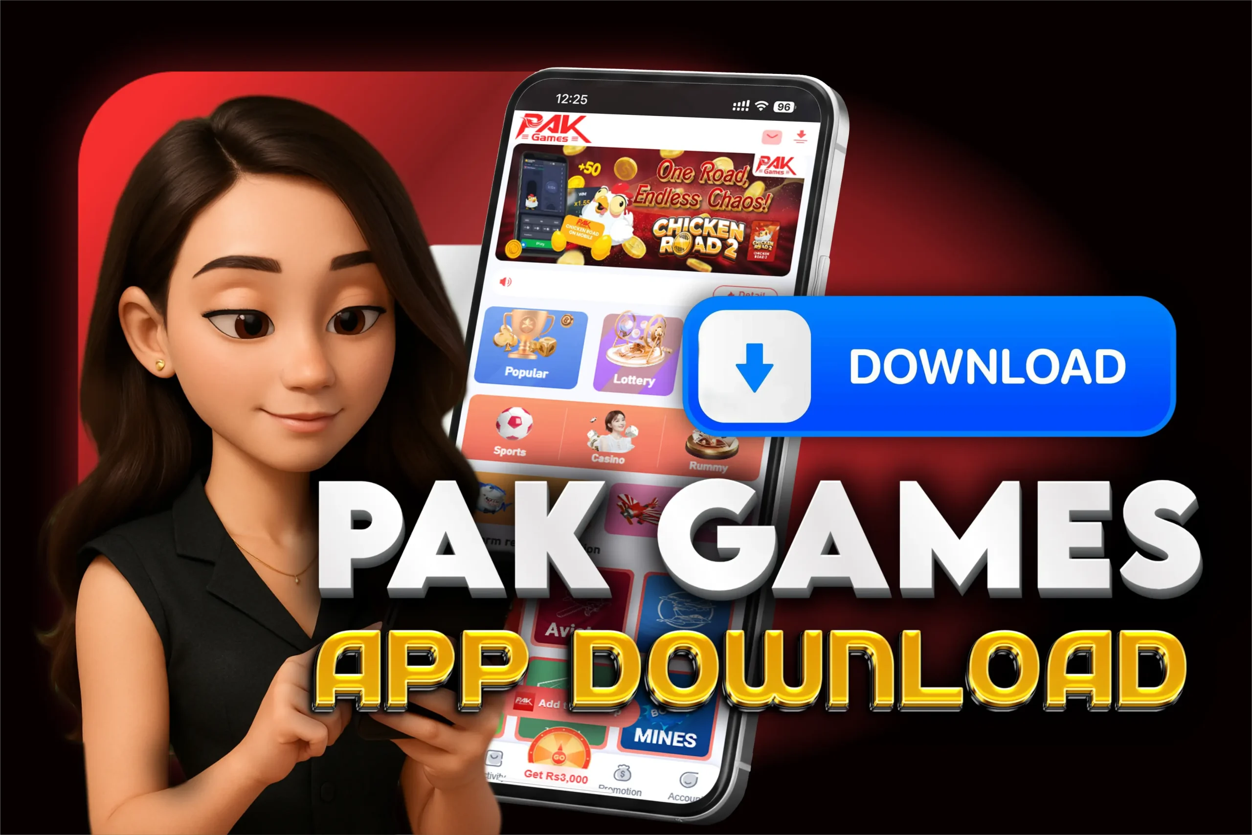Pak Games app download for Android and iOS devices