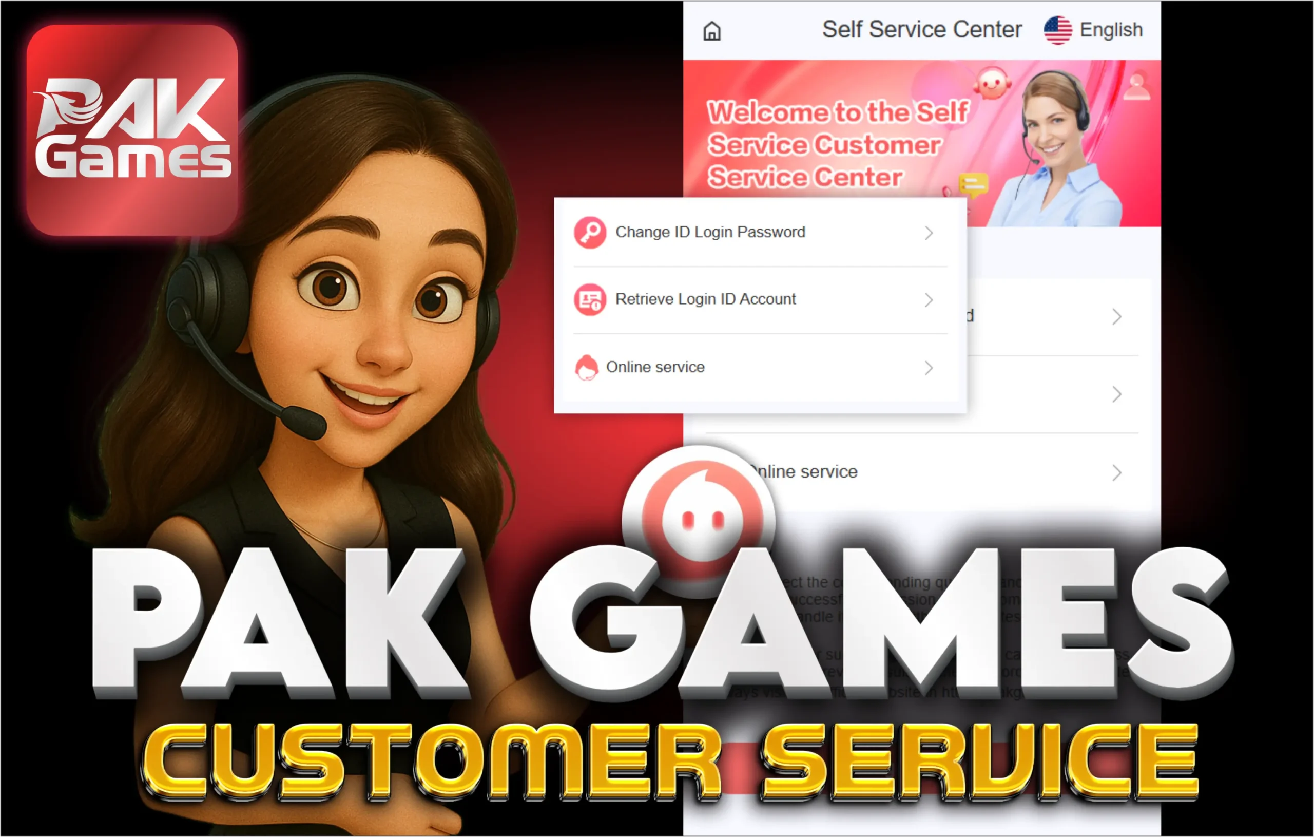 customer service pak games